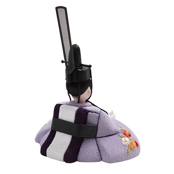 久月　 雛人形　 久月作 ほのか 木目込み 新井久夫 小春雛 親王飾り 刺繍　詳細画像