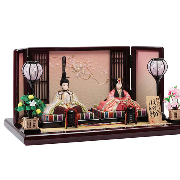 久月　 雛人形　久月作 ほのか 木目込み 木村綾 祥恵雛 親王飾り　詳細画像