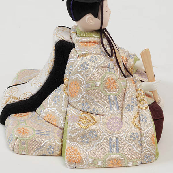 久月　 雛人形　久月作 ほのか 木目込み 木村綾 祥恵雛 親王飾り　詳細画像