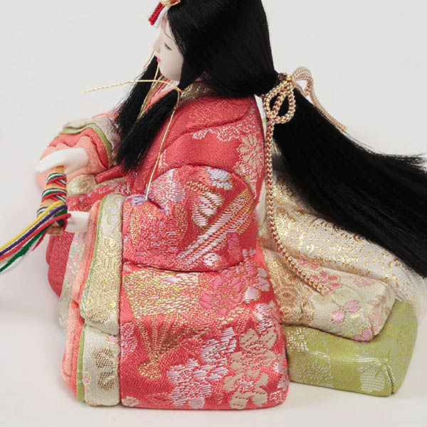 久月　 雛人形　久月作 ほのか 木目込み 木村綾 祥恵雛 親王飾り　詳細画像