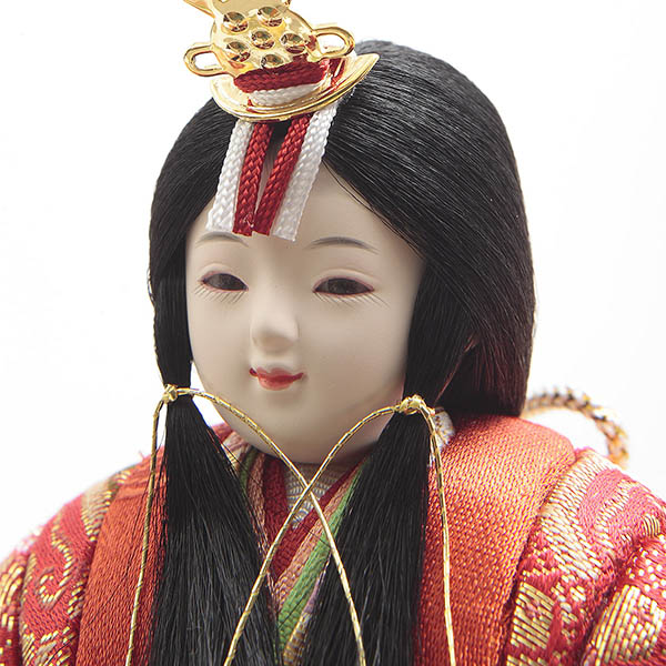 久月　 雛人形　久月作 木目込み 木村綾 ほのか 彩乃雛 収納親王飾り　詳細画像