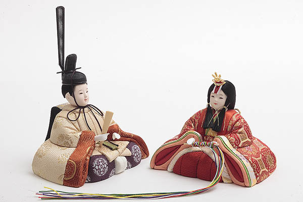 久月　 雛人形　久月作 木目込み 木村綾 ほのか 彩乃雛 収納親王飾り　詳細画像