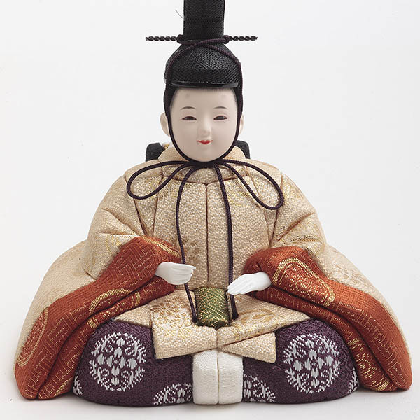 久月　 雛人形　久月作 木目込み 木村綾 ほのか 彩乃雛 収納親王飾り　詳細画像