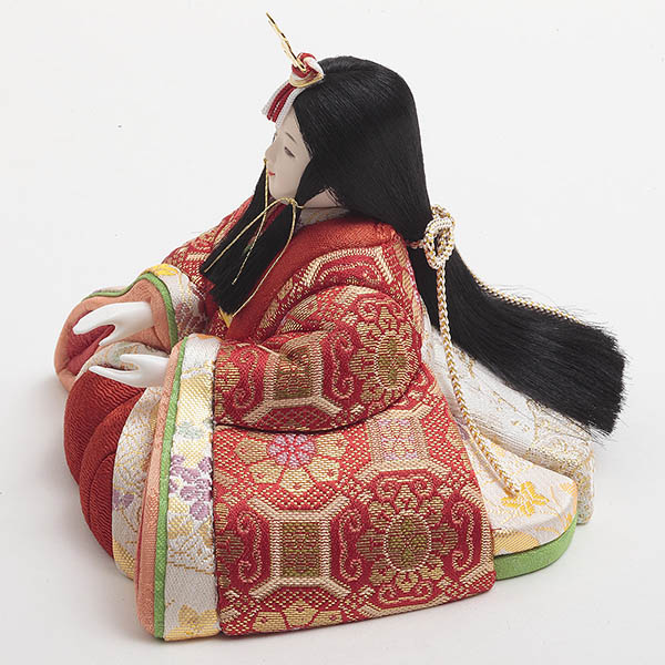 久月　 雛人形　久月作 木目込み 木村綾 ほのか 彩乃雛 収納親王飾り　詳細画像