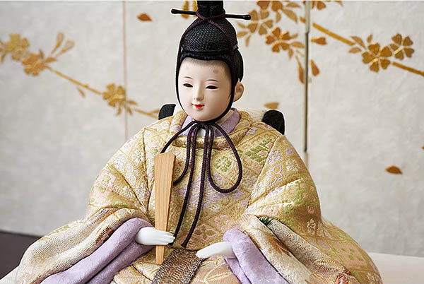 久月　 雛人形　久月作 ほのか 木目込み 真多呂 美紗雛 親王飾り 正絹　詳細画像