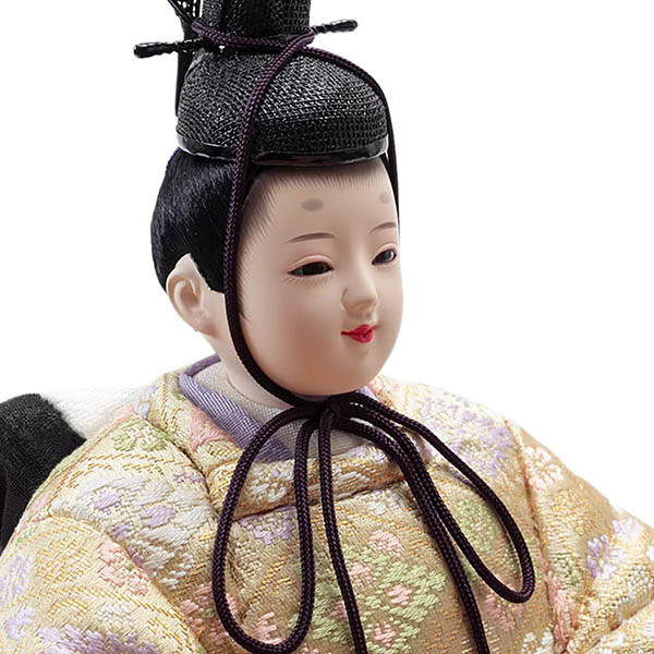 久月　 雛人形　久月作 ほのか 木目込み 真多呂 美紗雛 親王飾り 正絹　詳細画像