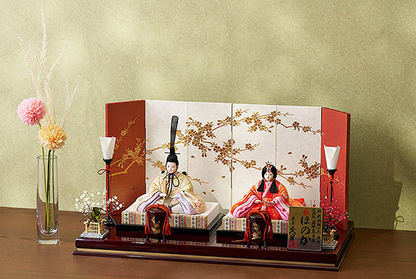 久月　 雛人形　久月作 ほのか 木目込み 真多呂 美紗雛 親王飾り 正絹　詳細画像