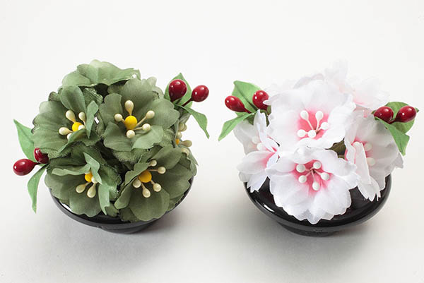 久月　 雛人形　久月作 木目込み 新井久夫 ほのか 美玲雛 立ち雛 立親王飾り　詳細画像