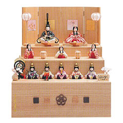 雛人形 | 久月作雛人形 | 木目込・ほのか | 雛人形、五月人形