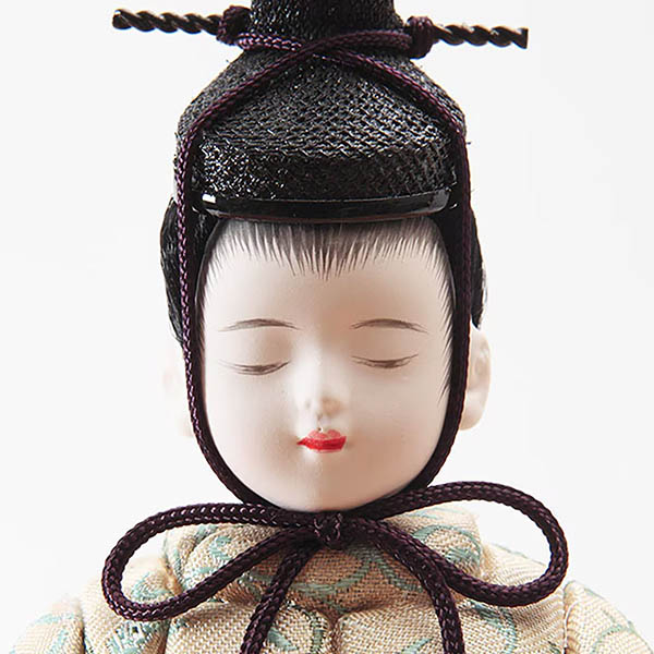 久月　 雛人形　一秀作 花澄雛 木目込み 親王飾り 久月監製　詳細画像
