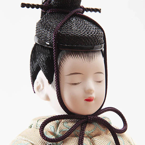 久月　 雛人形　一秀作 花澄雛 木目込み 親王飾り 久月監製　詳細画像