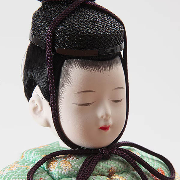 雛人形 久月 一秀作 桃葉雛 木目込み 五人 収納飾り 詳細画像 久月 雛人形 一秀作 桃葉雛 木目込み 五人 収納飾り 詳細画像