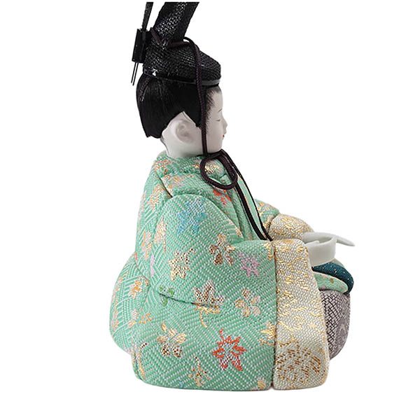 雛人形 久月 一秀作 桃葉雛 木目込み 五人 収納飾り 詳細画像 久月 雛人形 一秀作 桃葉雛 木目込み 五人 収納飾り 詳細画像