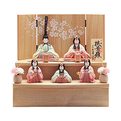 雛人形 | 久月作雛人形 | 木目込・ほのか | 雛人形、五月人形