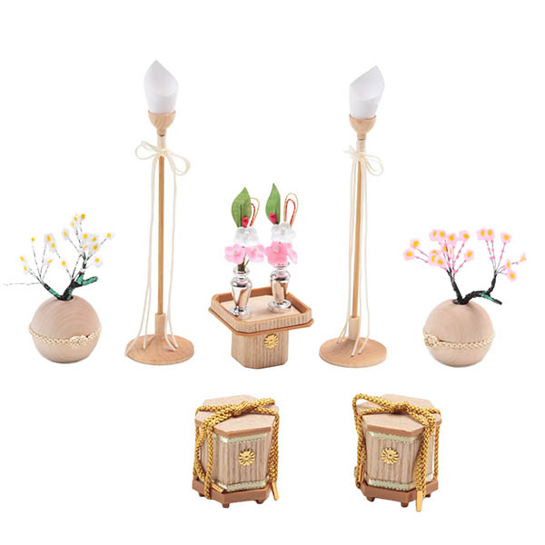 雛人形 久月 幸一光作 正絹 ひかり雛 木目込み 親王 官女 五人 収納飾り 詳細画像 久月 雛人形 幸一光作 正絹 ひかり雛 木目込み 親王 官女 五人 収納飾り 詳細画像