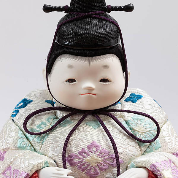 雛人形 久月 幸一光作 正絹 ひかり雛 木目込み 親王 官女 五人 収納飾り 詳細画像 久月 雛人形 幸一光作 正絹 ひかり雛 木目込み 親王 官女 五人 収納飾り 詳細画像