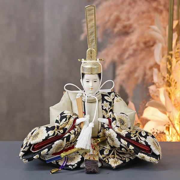 久月　 雛人形　二世光匠作 刺繍 衣裳着 京十二番親王 平飾り kyugetsu tokyo closs　詳細画像