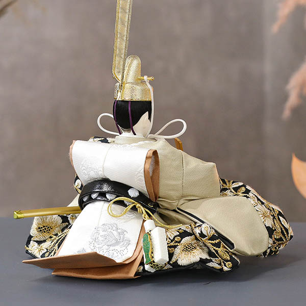 久月　 雛人形　二世光匠作 刺繍 衣裳着 京十二番親王 平飾り kyugetsu tokyo closs　詳細画像