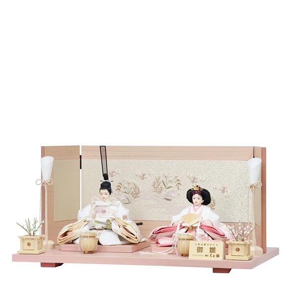 東玉　 雛人形　親王飾り 水雪　詳細画像