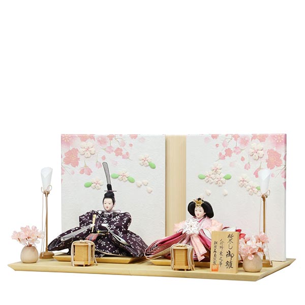 東玉　 雛人形　東之華 桜の舞 さくらのまい 京十一番親王飾り　詳細画像