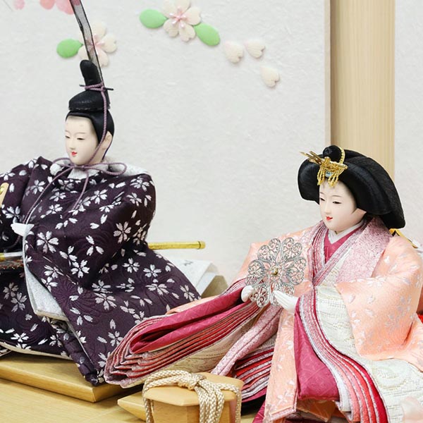 東玉　 雛人形　東之華 桜の舞 さくらのまい 京十一番親王飾り　詳細画像