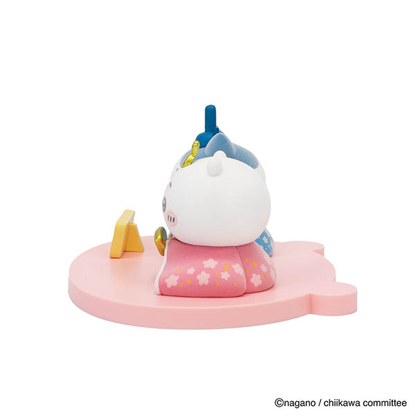 吉徳　 雛人形　ちいかわ ＆ ハチワレ おひなさま ミニ雛人形　詳細画像