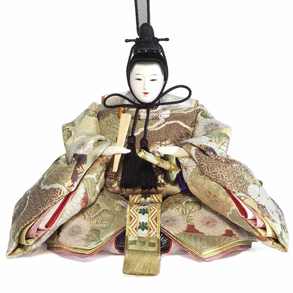 雛人形 吉徳 小三五親王 柳 十五人揃い 春窓雛 詳細画像 吉徳 雛人形 小三五親王 柳 十五人揃い 春窓雛 詳細画像