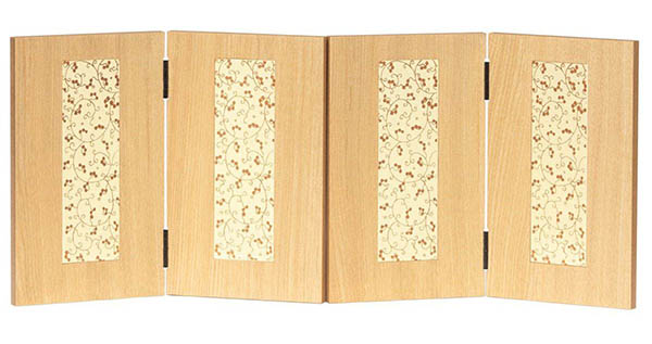 吉徳　 雛人形　柳親王 白木調 木目 収納箱飾り 　詳細画像