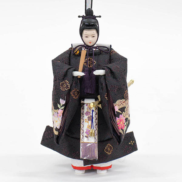 吉徳　 雛人形　芥子親王 うららか LEDライト付き屏風　詳細画像