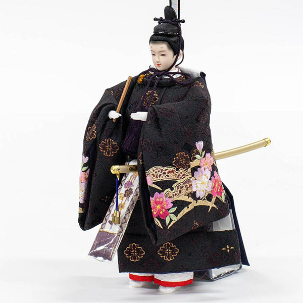 吉徳　 雛人形　芥子親王 うららか LEDライト付き屏風　詳細画像