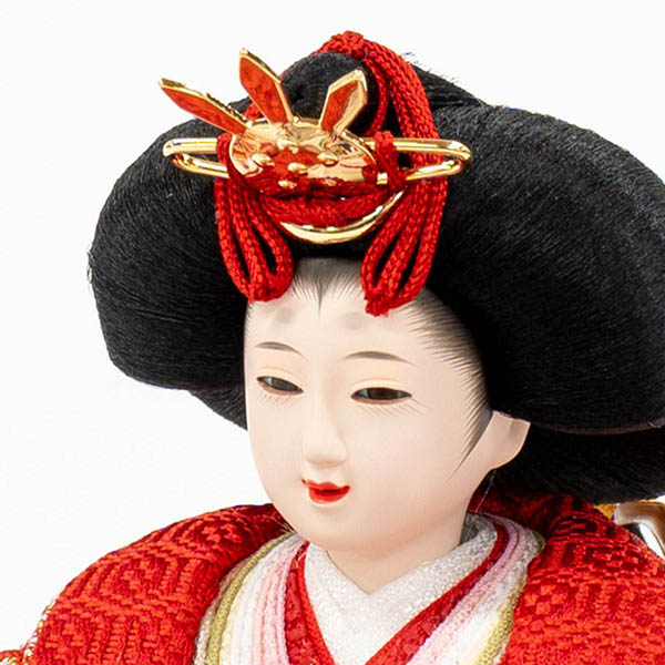 雛人形 吉徳 柳親王 七宝・麻の葉文様 収納箱飾り 詳細画像 吉徳 雛人形 柳親王 七宝・麻の葉文様 収納箱飾り 詳細画像