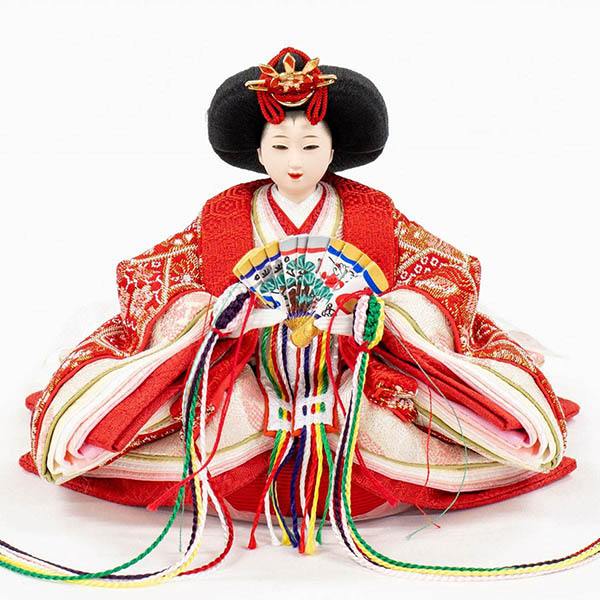 雛人形 吉徳 柳親王 七宝・麻の葉文様 収納箱飾り 詳細画像 吉徳 雛人形 柳親王 七宝・麻の葉文様 収納箱飾り 詳細画像