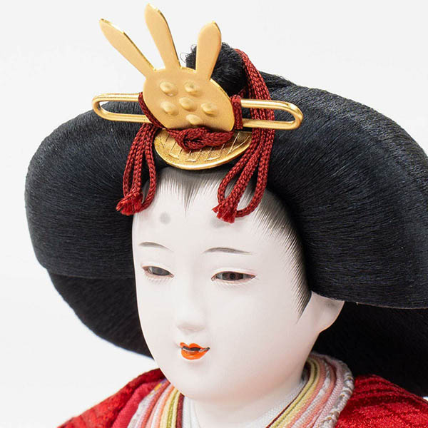 吉徳　 雛人形　樋泉円作 正絹 京十番親王 御雛　詳細画像