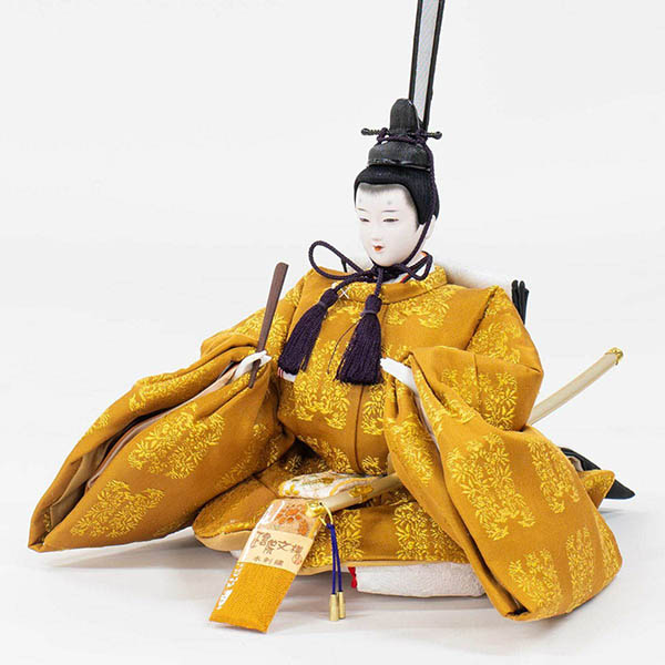 吉徳　 雛人形　樋泉円作 正絹 京十番親王 御雛　詳細画像