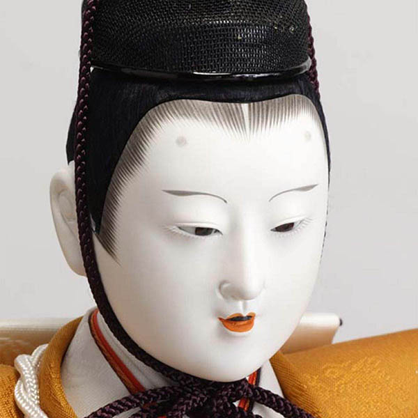 吉徳　 雛人形　大橋弌峰作 京七番親王飾り 大極殿 束帯雛　詳細画像