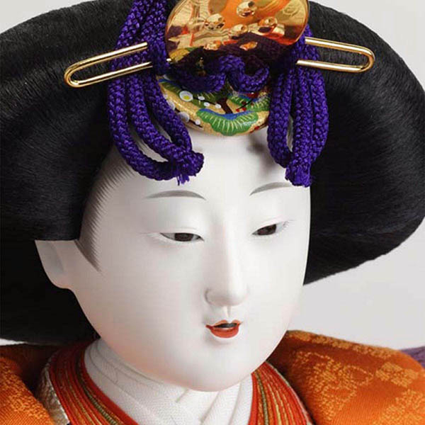 吉徳　 雛人形　大橋弌峰作 京七番親王飾り 大極殿 束帯雛　詳細画像