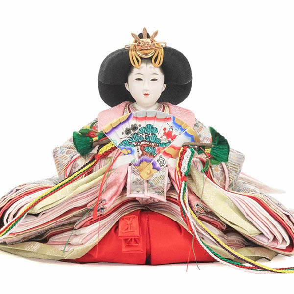 雛人形 吉徳 大久保寿峰作 正絹 京十二番親王飾り 京雛 詳細画像 吉徳 雛人形 大久保寿峰作 正絹 京十二番親王飾り 京雛 詳細画像
