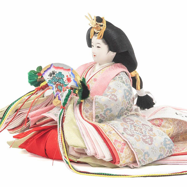 雛人形 吉徳 大久保寿峰作 正絹 京十二番親王飾り 京雛 詳細画像 吉徳 雛人形 大久保寿峰作 正絹 京十二番親王飾り 京雛 詳細画像