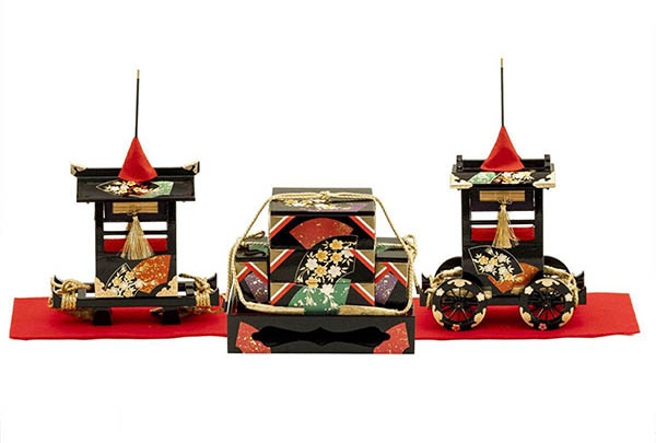 吉徳　 雛人形　京七番親王 大三五官女 五人飾り 御雛　詳細画像