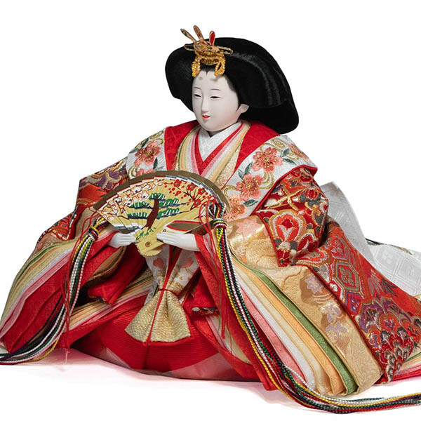 雛人形 吉徳 十番親王 三五官女 五人飾り 御雛 詳細画像 吉徳 雛人形 十番親王 三五官女 五人飾り 御雛 詳細画像
