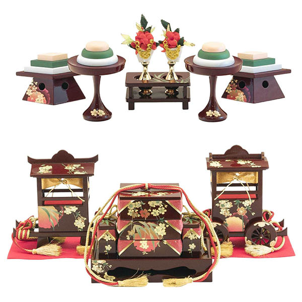 雛人形 吉徳 十番親王 三五官女 五人飾り 御雛 詳細画像 吉徳 雛人形 十番親王 三五官女 五人飾り 御雛 詳細画像