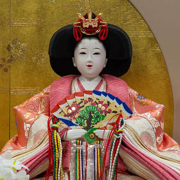 雛人形 吉徳 アクリルケース入り 小三五親王飾り 詳細画像 吉徳 雛人形 アクリルケース入り 小三五親王飾り 詳細画像
