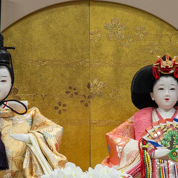 雛人形 吉徳 アクリルケース入り 小三五親王飾り 詳細画像 吉徳 雛人形 アクリルケース入り 小三五親王飾り 詳細画像