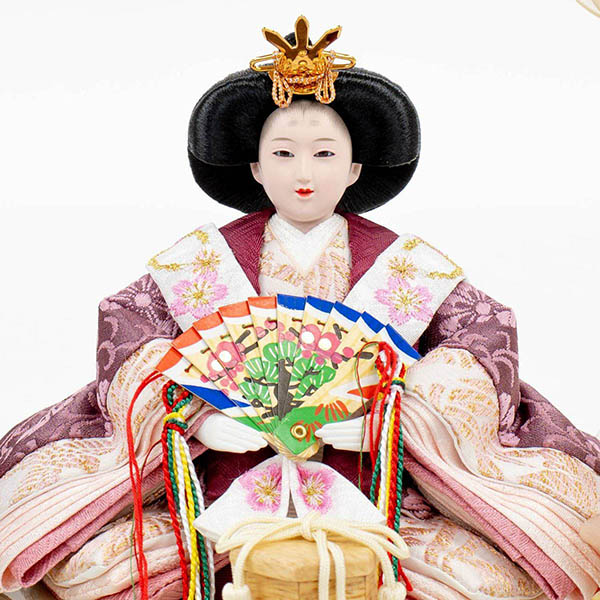 吉徳　 雛人形　アクリルケース入り 芥子親王飾り 御雛　詳細画像
