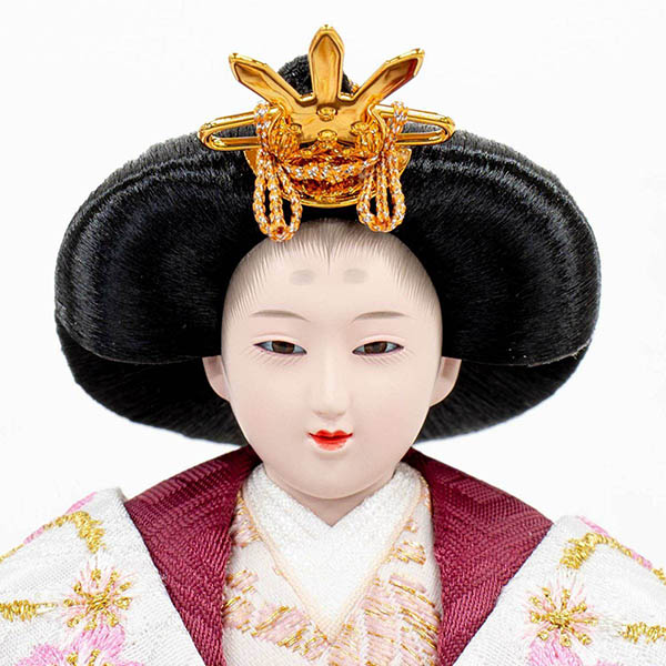 吉徳　 雛人形　アクリルケース入り 芥子親王飾り 御雛　詳細画像