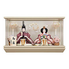 雛人形 | 吉徳大光作雛人形 | ケース飾り | 雛人形、五月人形