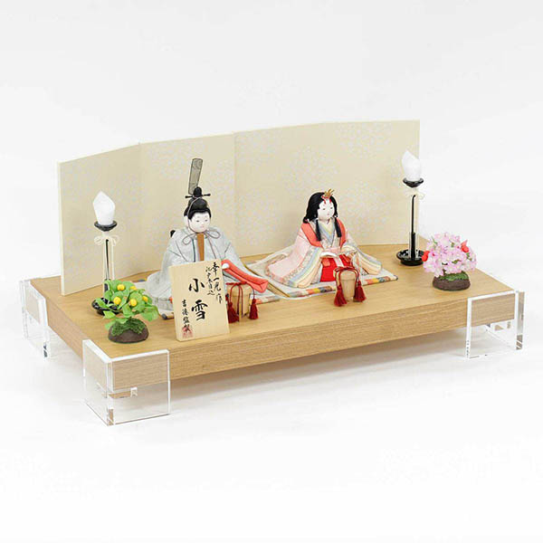 雛人形 吉徳 幸一光作 木目込親王飾り 小雪 詳細画像 吉徳 雛人形 幸一光作 木目込親王飾り 小雪 詳細画像