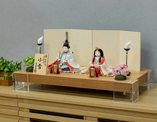 雛人形 吉徳 幸一光作 木目込親王飾り 小雪 詳細画像 吉徳 雛人形 幸一光作 木目込親王飾り 小雪 詳細画像