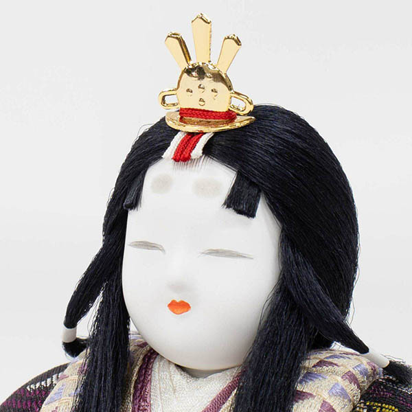 吉徳　 雛人形　柿沼東光作 木目込親王飾り 瑚帛雛　詳細画像