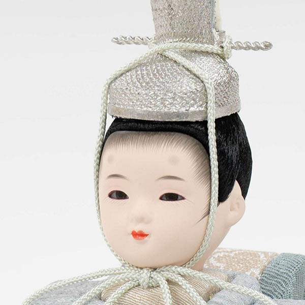 雛人形 吉徳 一秀作 木目込親王飾り 花ひいな 詳細画像 吉徳 雛人形 一秀作 木目込親王飾り 花ひいな 詳細画像